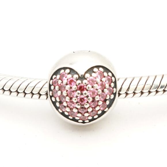 One Authentic PANDORA Love of My Life Clip - 791053CZS - Picture 1 of 13